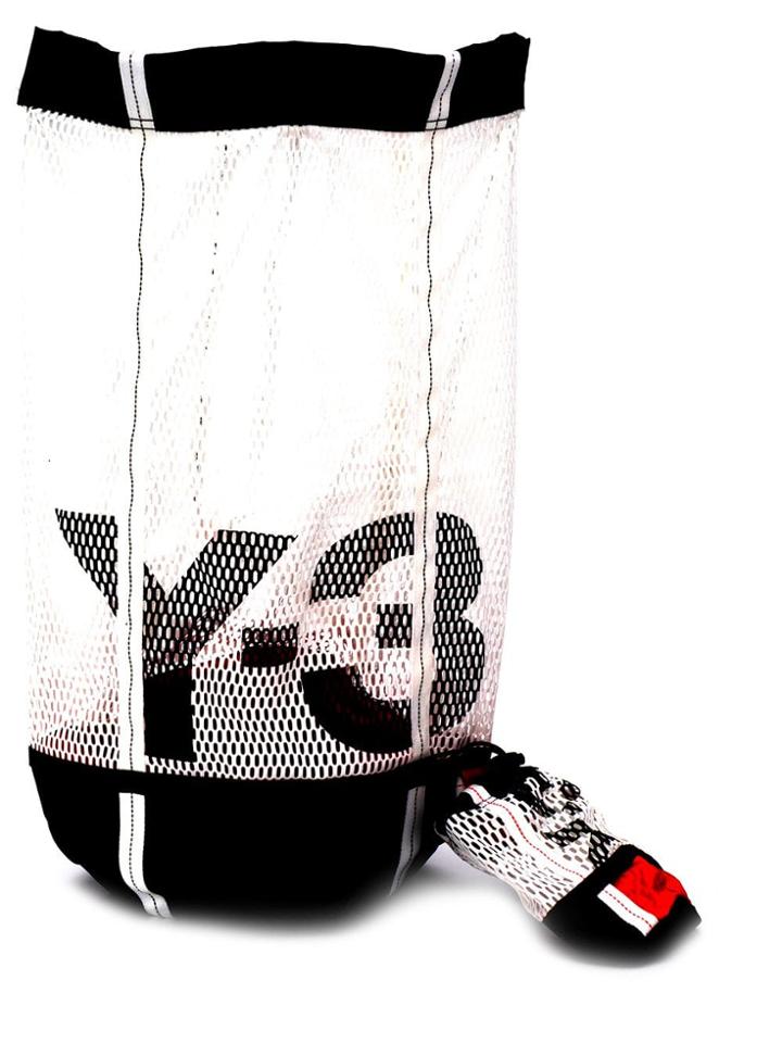 Y-3 Netted Shoulder Bag - White