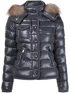 Moncler 'armoise' Padded Jacket, Women's, Size: 2, Grey, Goose Down/polyamide