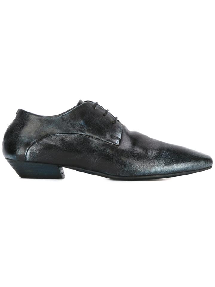 Marsèll Distressed Derby Shoes - Blue