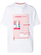 Versace Jeans Graphic Print Oversized T-shirt - White