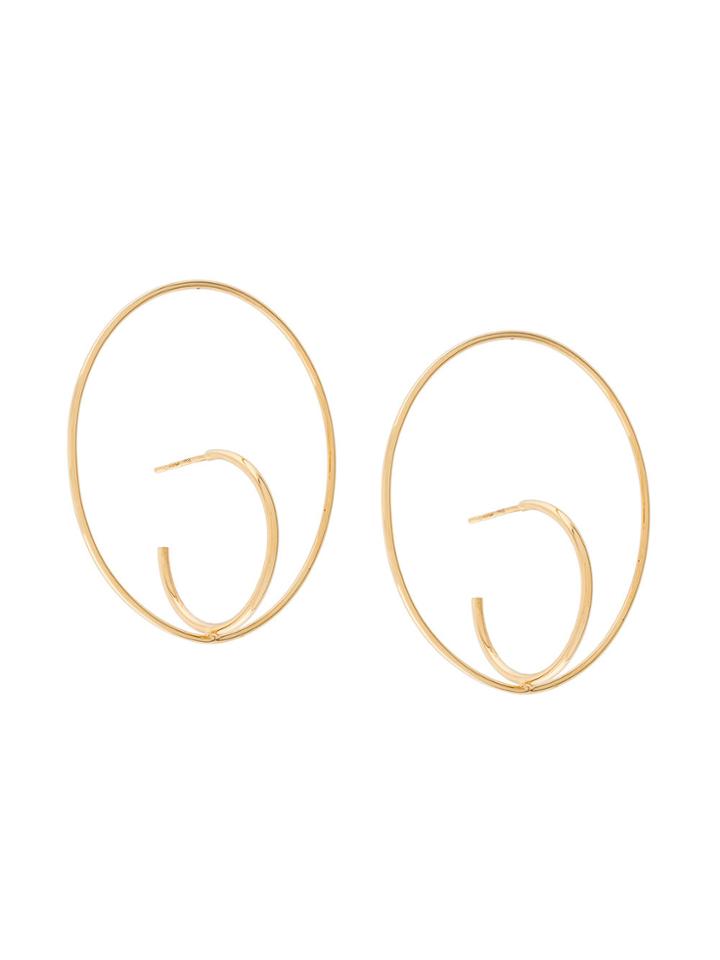 Charlotte Chesnais Saturne Earrings - Metallic