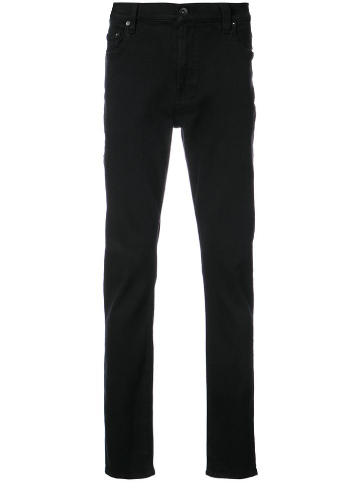7 For All Mankind Adrien Slim Fit Jeans - Black