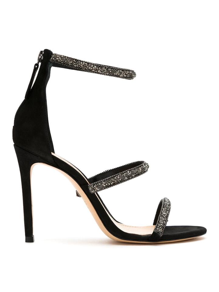 Schutz Schutz S2053200530001 Black Leather/fur/exotic Skins->leather