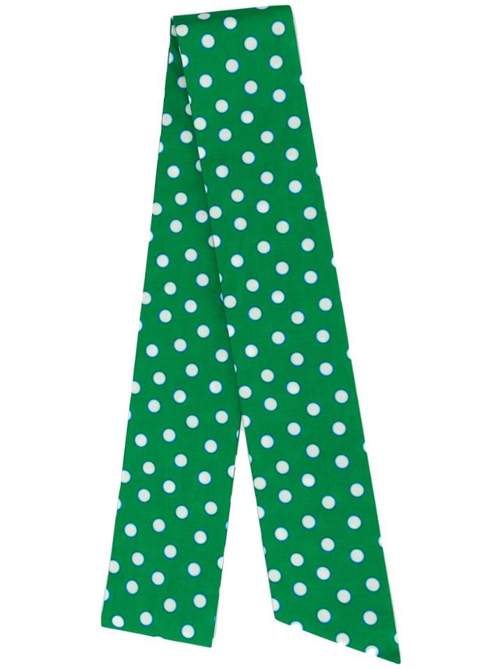 Miu Miu Thin Scarf - Green
