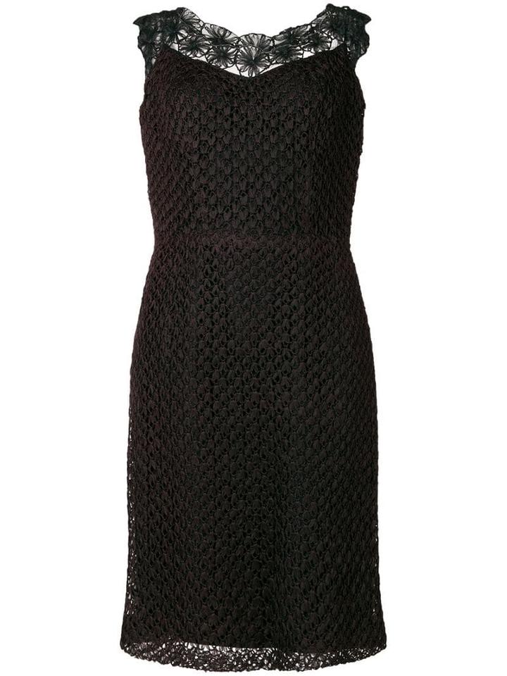 William Vintage Ribbon Lattice Dress - Pink
