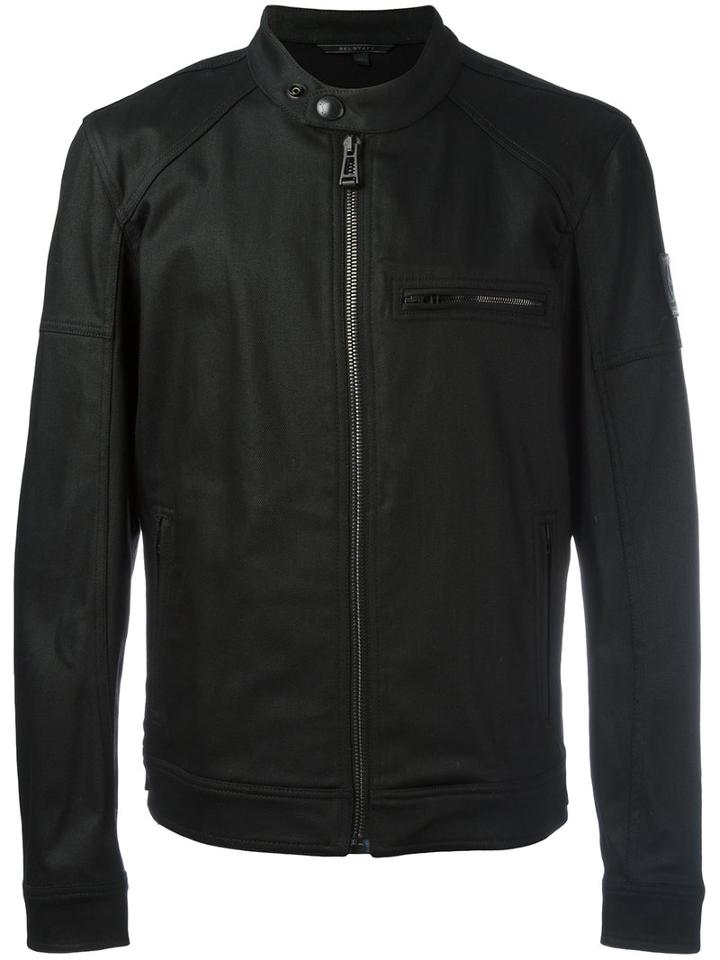 Belstaff - Beckford Blouson Jacket - Men - Cotton/spandex/elastane - 52, Black, Cotton/spandex/elastane