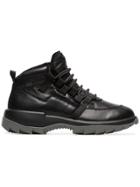Camper Helix High Top Leather Boots - Black
