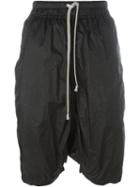 Rick Owens Drkshdw Drawstring Shorts, Women's, Size: S, Black, Polyamide