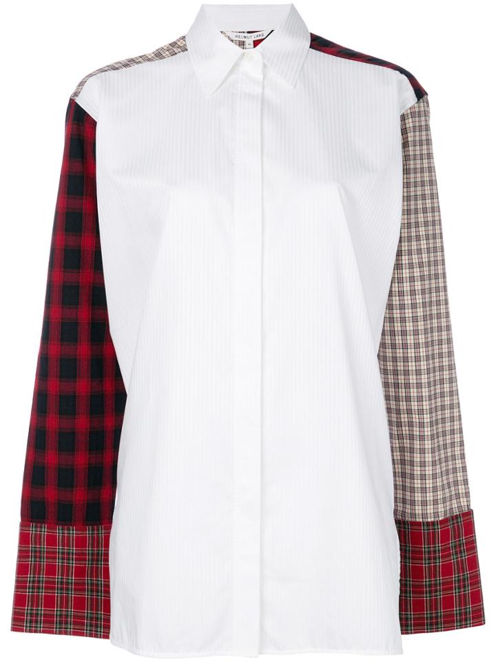 Helmut Lang Patchwork Blouse - White