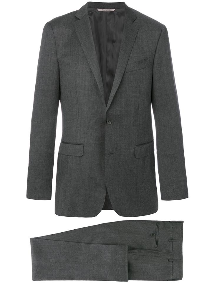 Canali Classic Drop 8 Suit - Grey