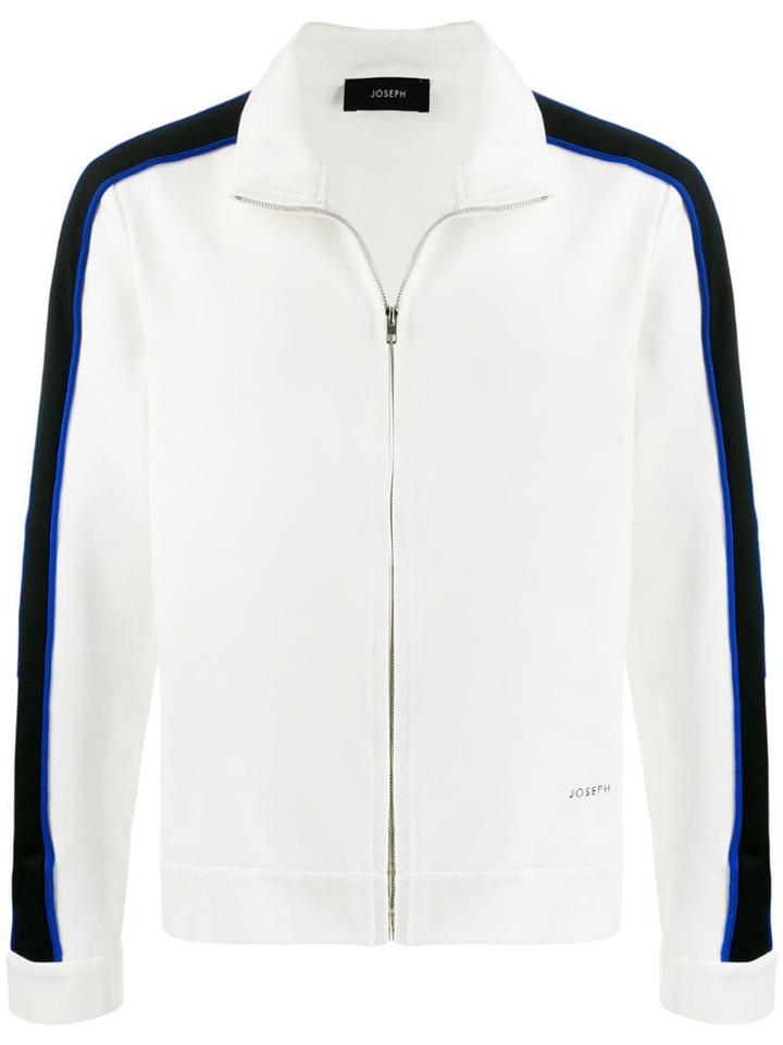 Joseph Sprint Jersey Track Jacket - White