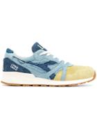 Diadora Panelled Perforated Sneakers - Blue