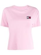 Tommy Jeans Embroidered T-shirt - Pink