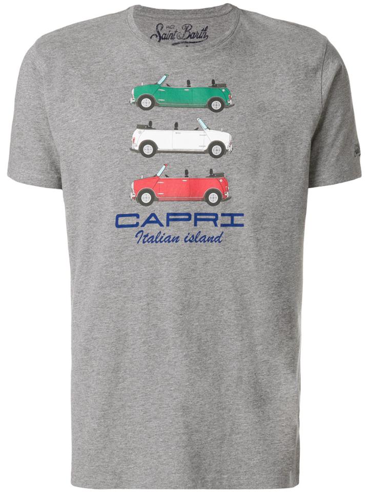 Mc2 Saint Barth Printed T-shirt - Grey
