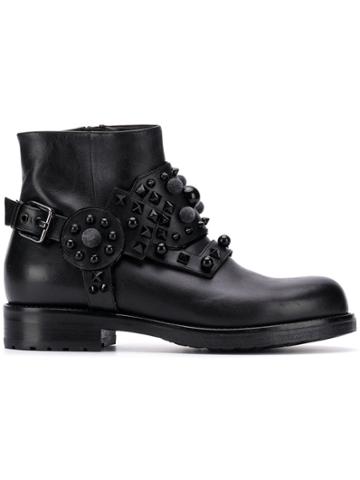 Albano Albano 8087lor30 Nero Calf Leather - Black