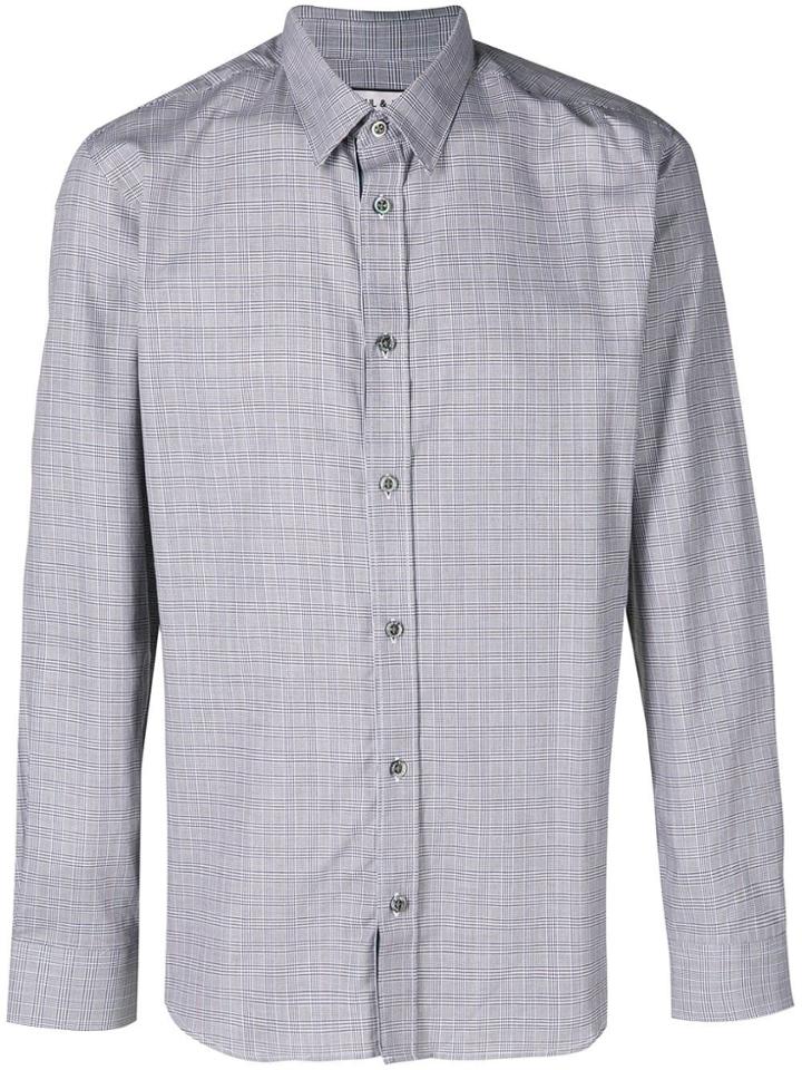 Paul & Joe Prince Of Wales Print Shirt - Brown