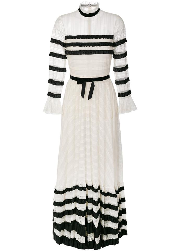 Philosophy Di Lorenzo Serafini Tiered And Panelled Dress - White
