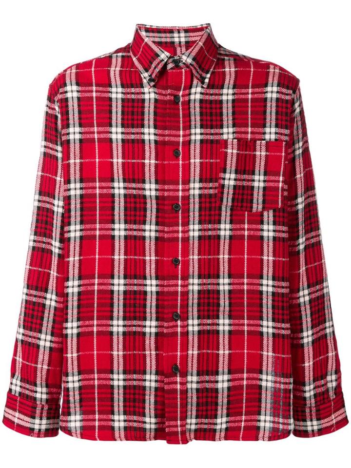 Isabel Marant Casual Checked Shirt - Red