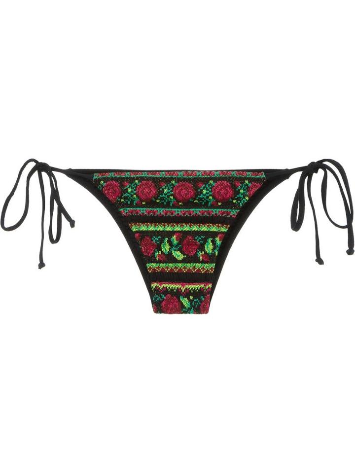 Cecilia Prado Knit Bikini Bottom, Women's, Size: Pp, Black, Acrylic/viscose