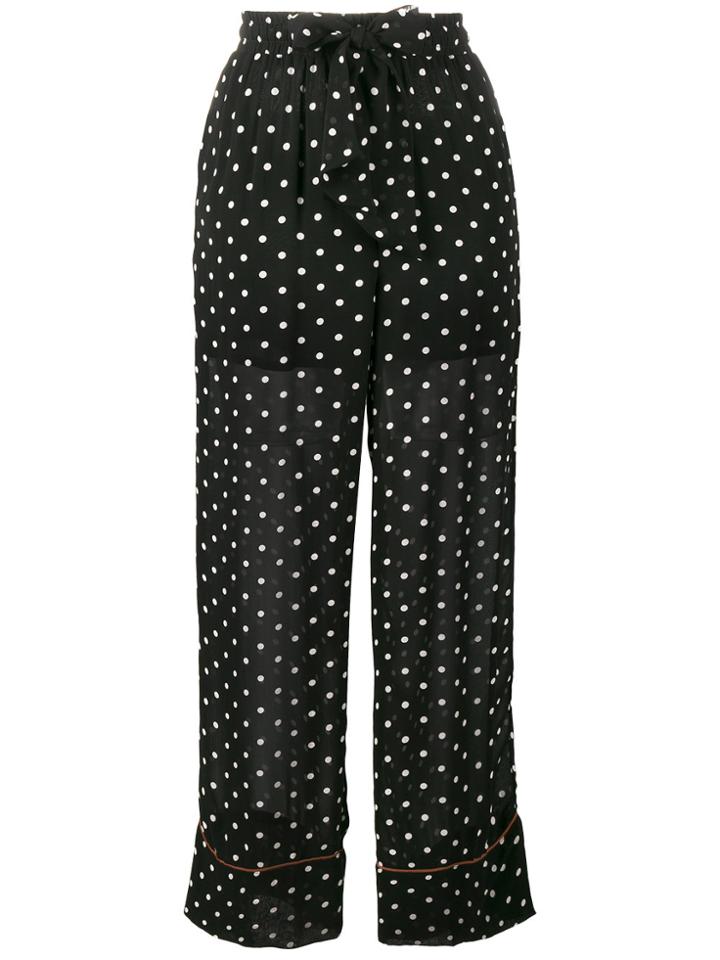 Marques'almeida Ribbed Flared Trousers - Grey