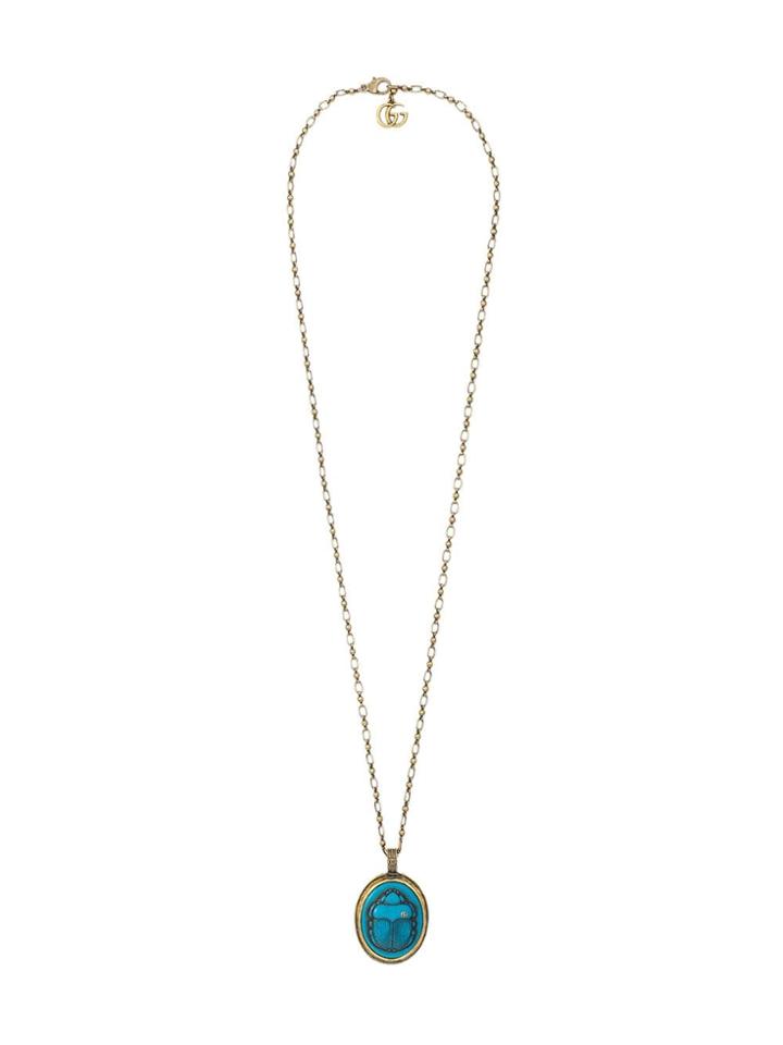 Gucci Necklace With Cameo - Gold