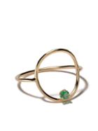 Gemfields X Zoë Chicco Medium Circle Ring - Yellow Gold