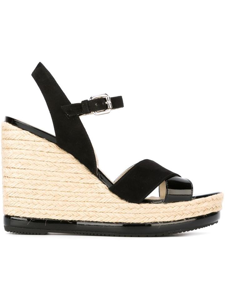 Hogan Wedge Sandals