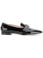 Christopher Kane Crystal Band Loafer - Black