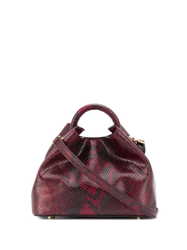 Elleme Python-effect Tote - Red