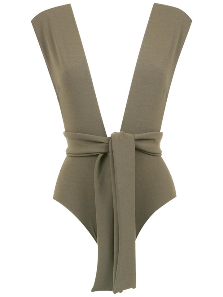 Haight Belted Swimsuit - Green