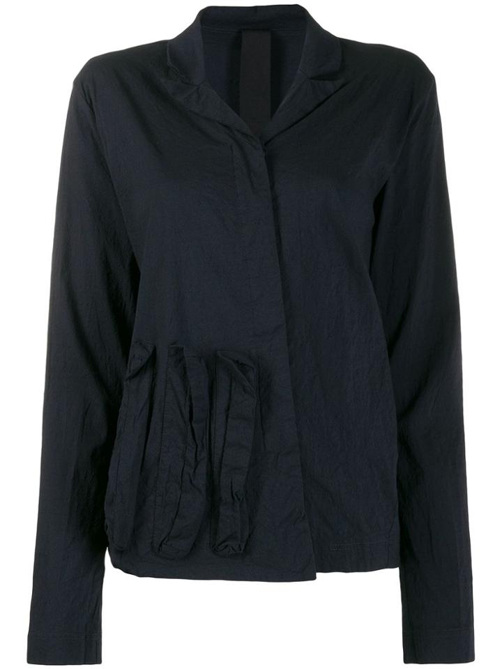 Rundholz Black Label Concealed Button Up Shirt - Blue