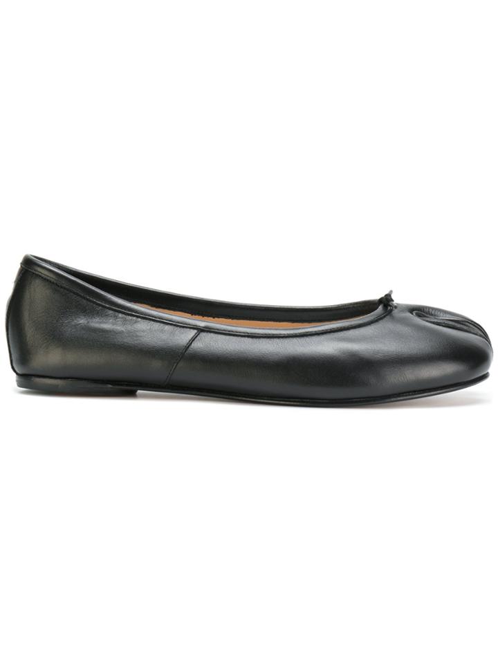Maison Margiela Tabi Toe Ballerina Shoes - Black