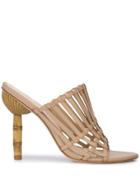 Cult Gaia Ark Heeled Sandals - Brown