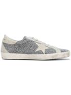 Golden Goose Deluxe Brand Low Top Trainers - Grey