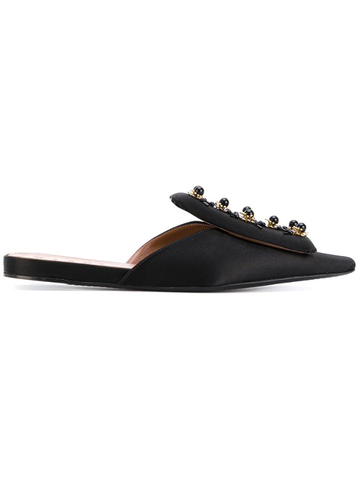 Marni Sabot Mules - Black