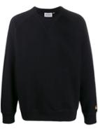 Carhartt Wip Chase Logo Sweatshirt - Black