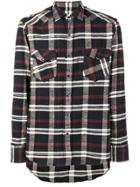 Salvatore Piccolo Check Printed Shirt - Black