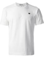 Comme Des Garçons Play Mini Heart T-shirt, Men's, Size: Xl, White, Cotton