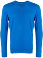 Drumohr Perfectly Fitted Sweater - Blue