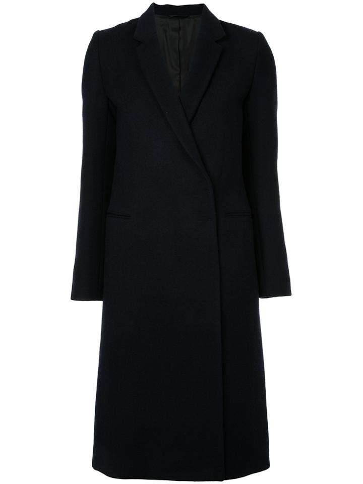 Estnation Double Breasted Coat - Blue