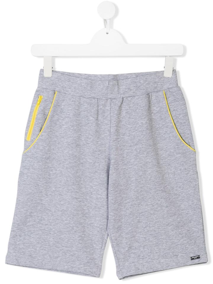 Aston Martin Kids Teen Casual Shorts - Grey