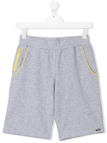 Aston Martin Kids Teen Casual Shorts - Grey