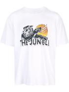 Just Don The Jungle Print T-shirt - White