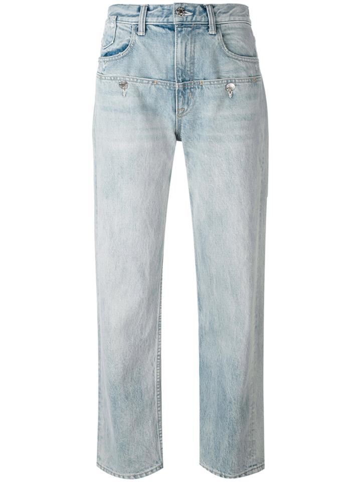 Helmut Lang Oversized Boyfriend Jeans - Blue