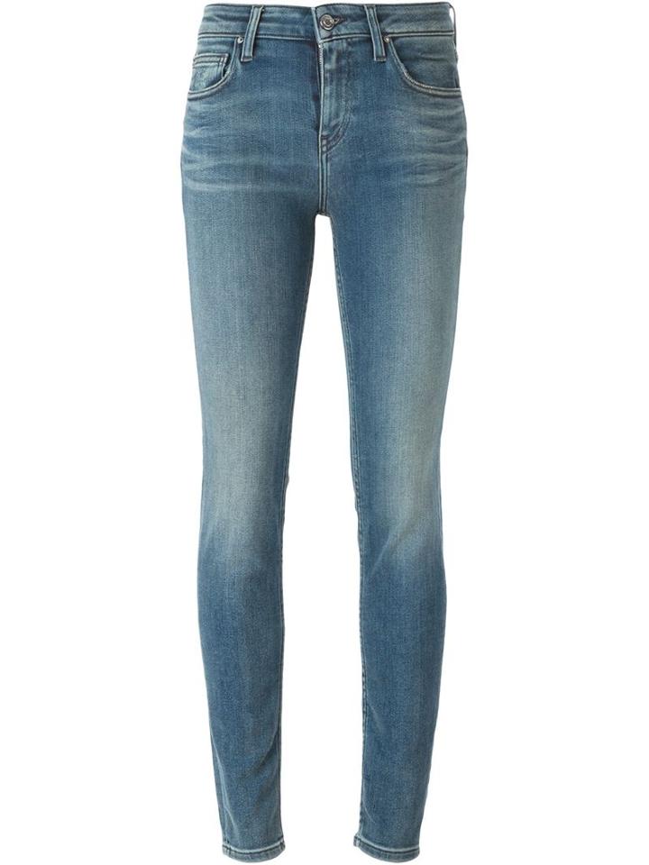 Iro Skinny Jeans, Women's, Size: 26, Blue, Cotton/elastodiene/spandex/elastane