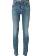 Iro Skinny Jeans, Women's, Size: 26, Blue, Cotton/elastodiene/spandex/elastane