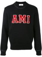 Ami Alexandre Mattiussi - Ami Sweater - Men - Merino - L, Black, Merino