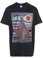 Supreme Reaper Print T-shirt - Blue
