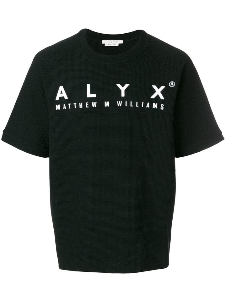 1017 Alyx 9sm Logo Print T-shirt - Black