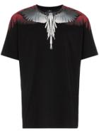 Marcelo Burlon County Of Milan Graphic Print Cotton T-shirt - Black